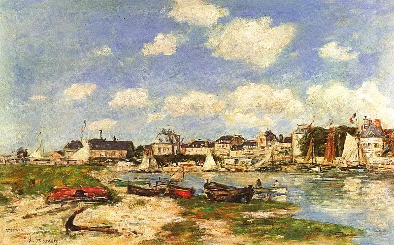 Trouville, Eugène Boudin