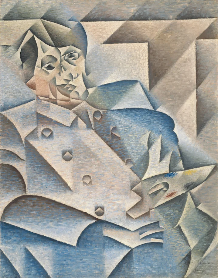 Retrato de Pablo Picasso de Juan Gris 1912